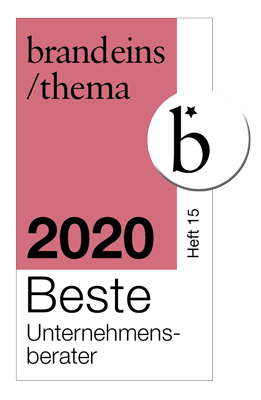 Beste Unternehmensberater CAS AG - brand eins 2020
