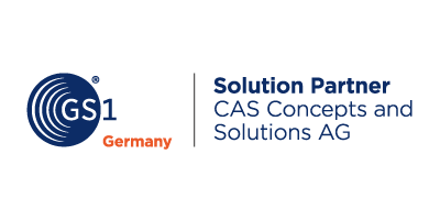 GS1 ist Solution Partner der CAS AG