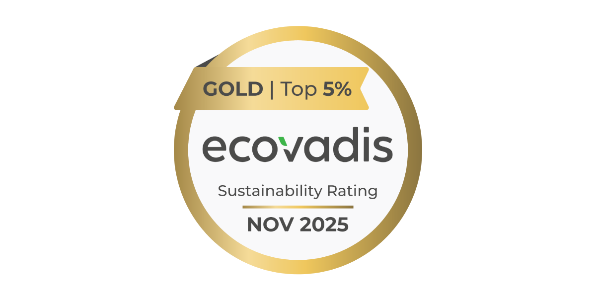 ecovadis Gold-Auszeichnung der CAS-AG 2025